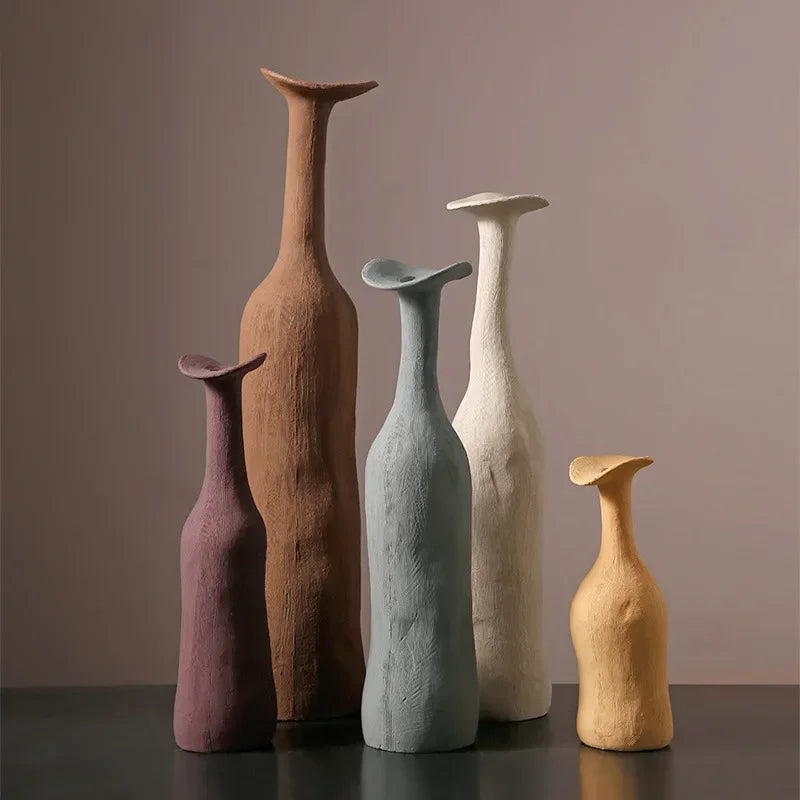 Morandi Still Vase by PurelyhomeDeco