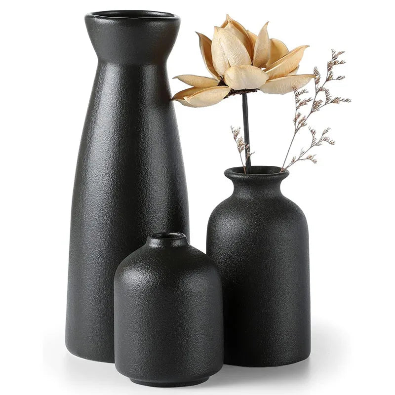 Terra Trio Vase Set by PurelyhomeDeco
