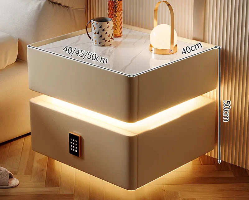 NEXO™ Intelligent Smart Nightstand with Storage by PurelyhomeDeco