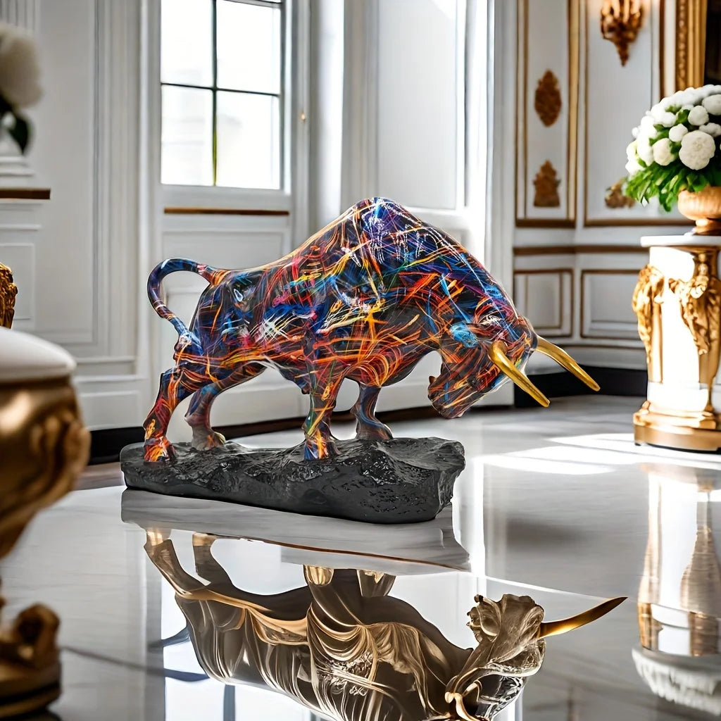 Imperial Strength Bull by PurelyhomeDeco