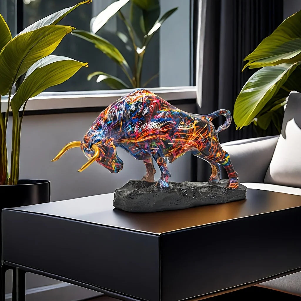 Imperial Strength Bull by PurelyhomeDeco