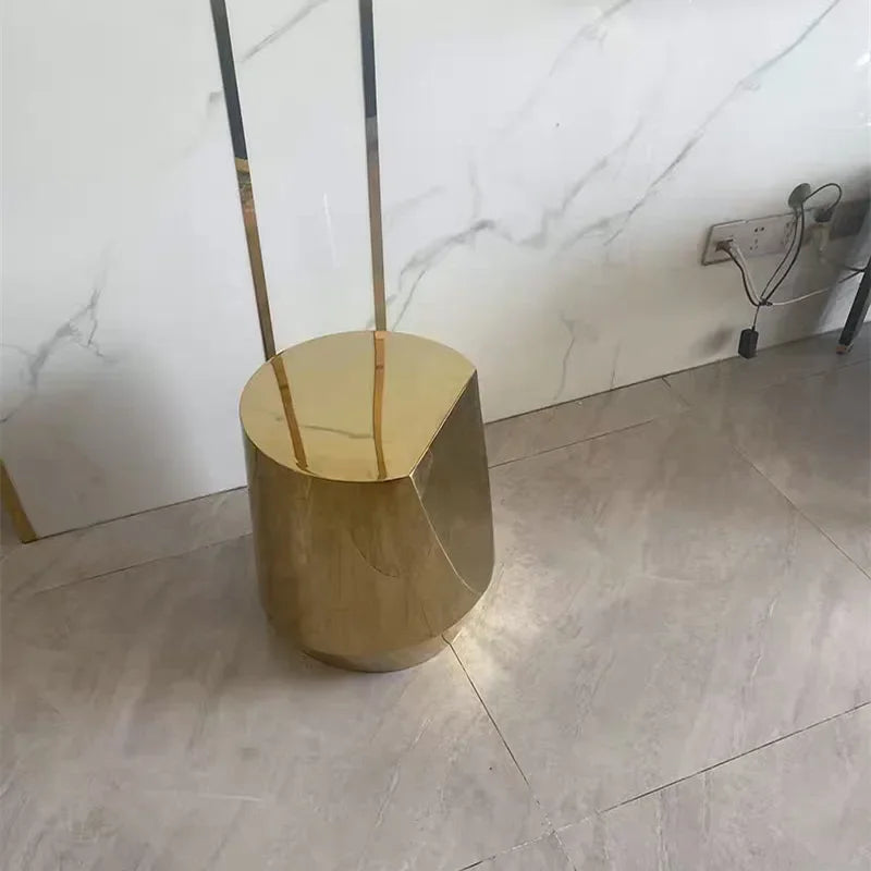 AUREA SOTTILE™ Italian Slim Gold Side Table by PurelyhomeDeco