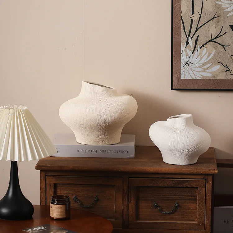 Retro Muse Ceramic Vase