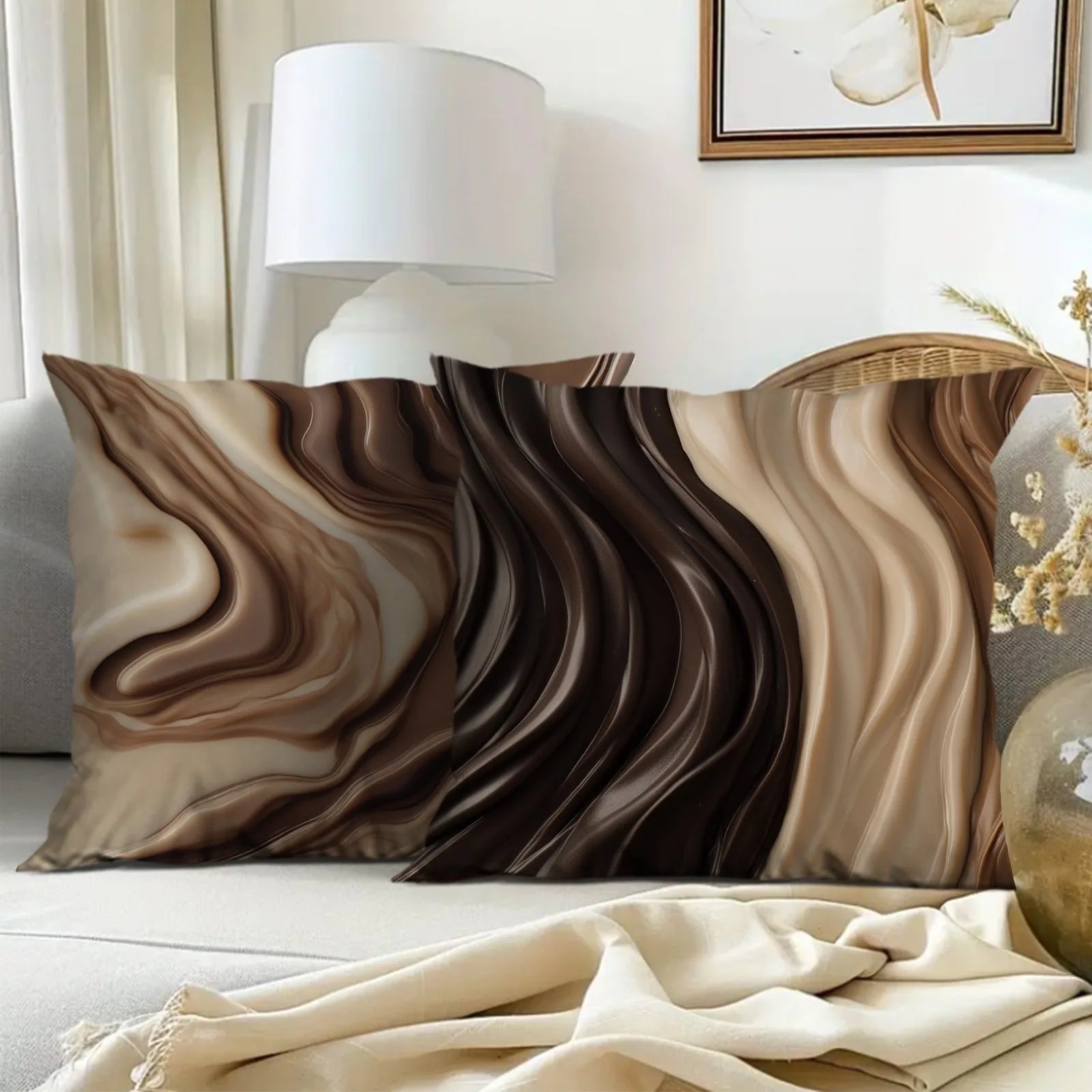 Azure Gild Pillow Set