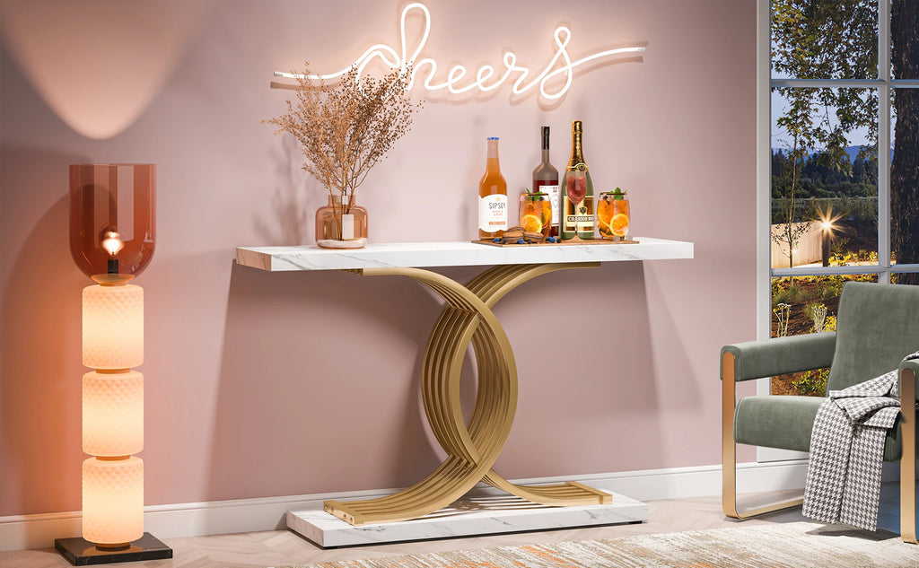 Aurea Axis Console by PurelyhomeDeco