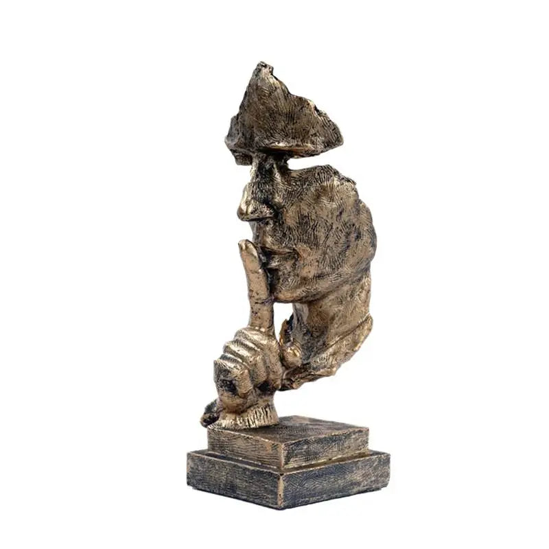 Echo of Silence Sculpture by PurelyhomeDeco