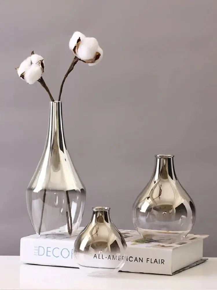 Silver Drift Vase