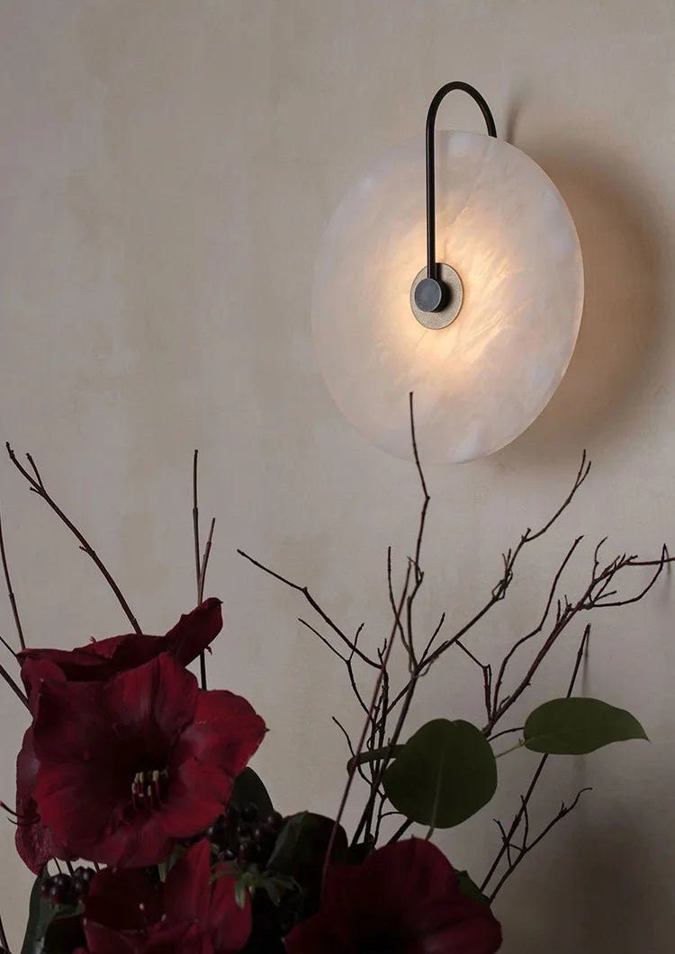 Selene Stone Wall Lamp