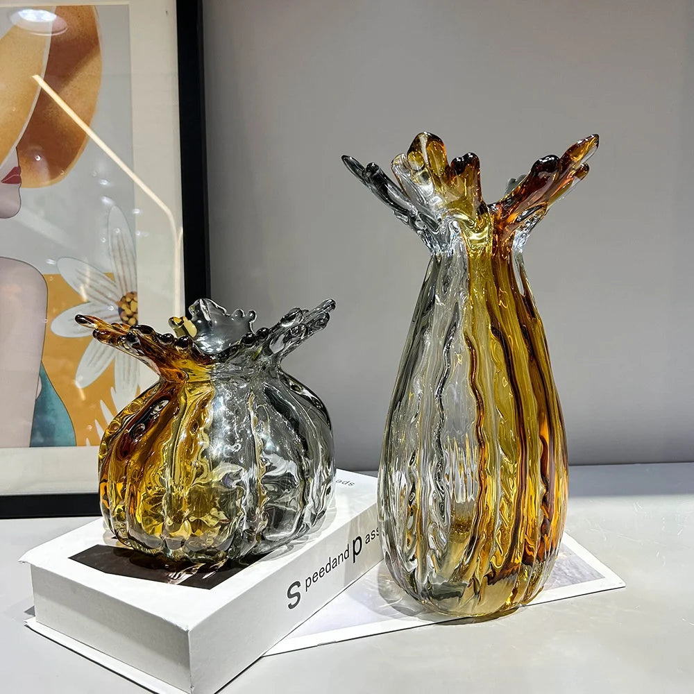 Colorveil Glass Vase