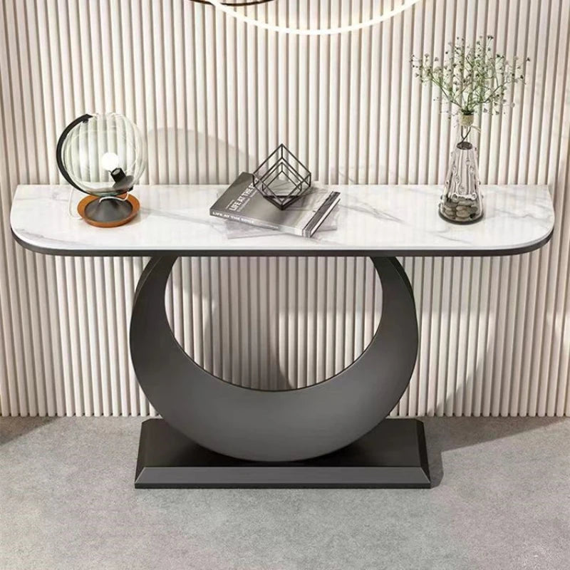 KALYX Modern Slab Hallway Console by PurelyhomeDeco