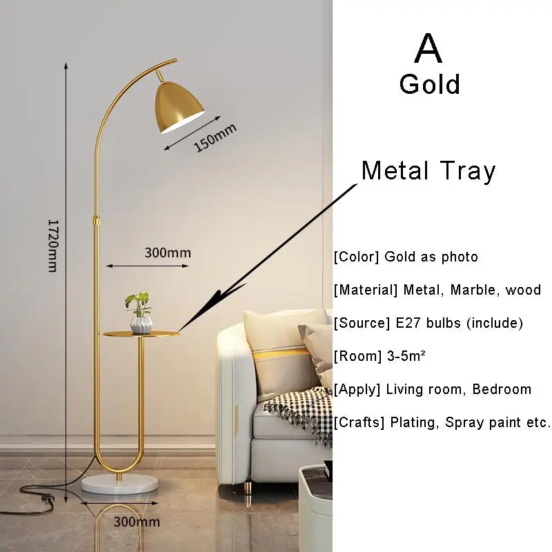 Noirvella™ Nordic Floor Lamp by PurelyhomeDeco