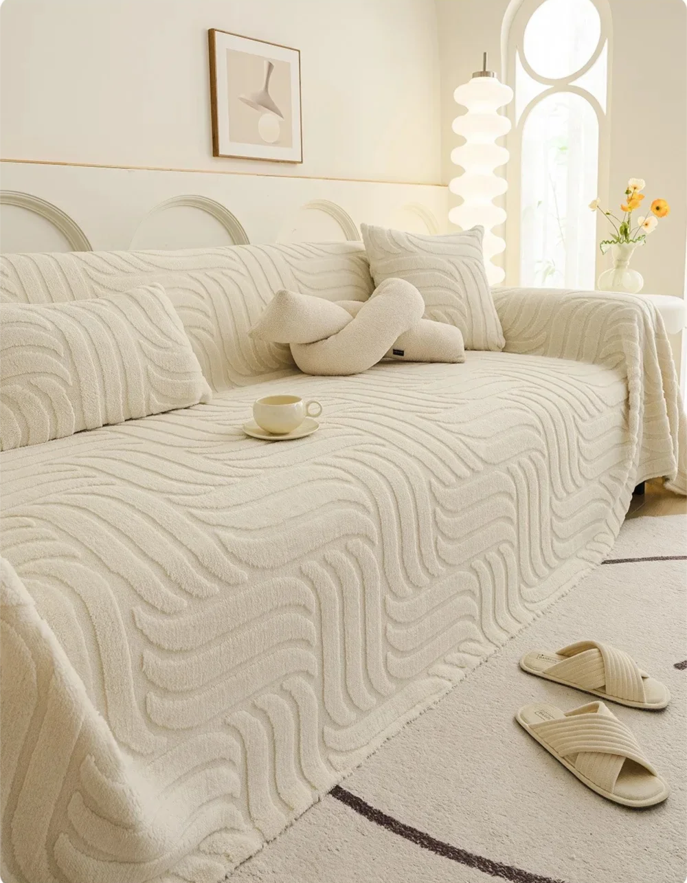 VÉLUNA™ Plush Sofa Cover