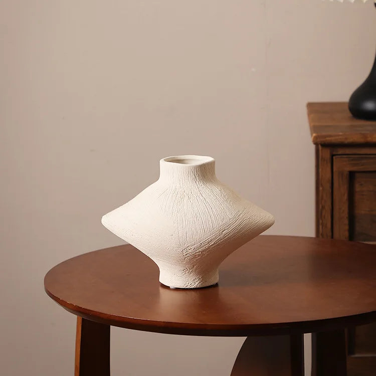 Retro Muse Ceramic Vase