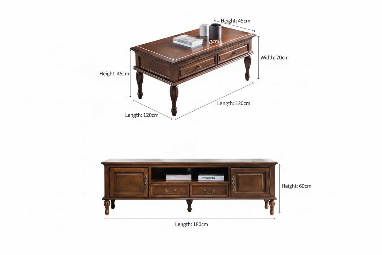 FIELDRA™ Solid Wood Storage Coffee Table by PurelyhomeDeco