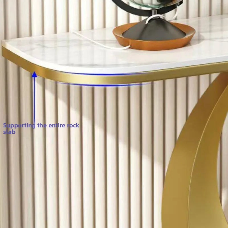 KALYX Modern Slab Hallway Console by PurelyhomeDeco