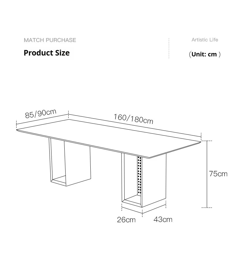 BRAVON™ Venetian Brown Wabi-Stone Dining Set by PurelyhomeDeco