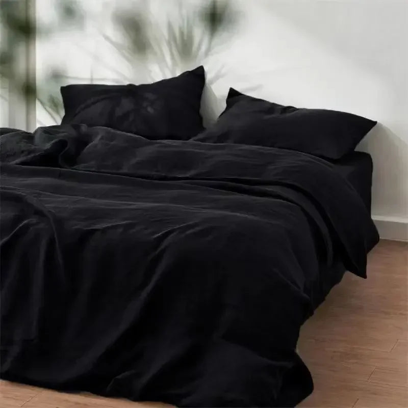 VELARÉ™ Natural French Linen Duvet Cover – Durable, Breathable, Luxury Home Textiles