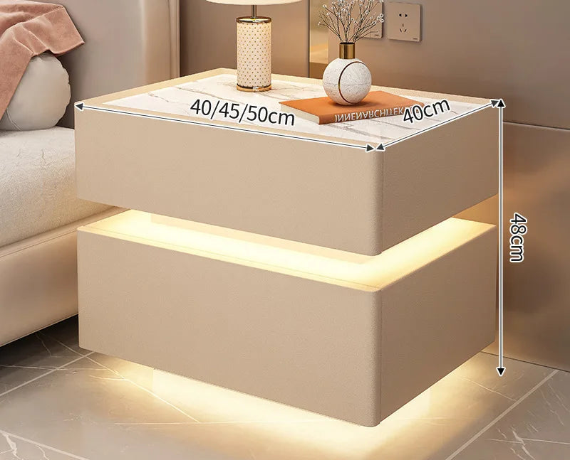 NEXO™ Intelligent Smart Nightstand with Storage by PurelyhomeDeco