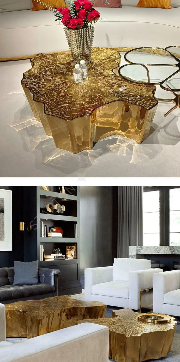 MONOLITH ROOT™ Modern Architectural Coffee Table by PurelyhomeDeco