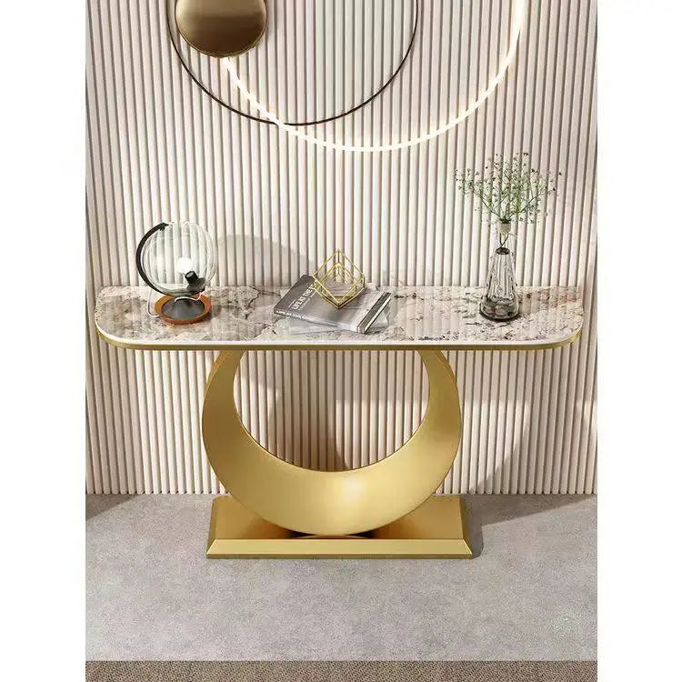 KALYX Modern Slab Hallway Console by PurelyhomeDeco