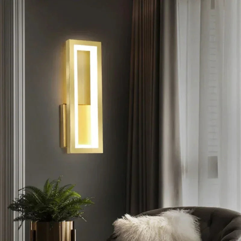 Linéa Duo – Modern Minimalist LED Wall Sconce | Black & White Bedside Light