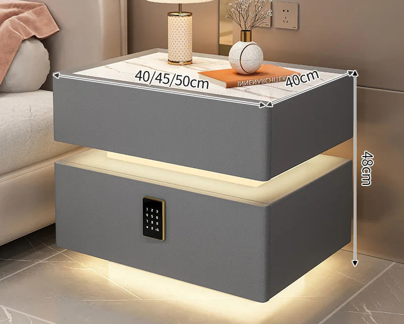 NEXO™ Intelligent Smart Nightstand with Storage by PurelyhomeDeco