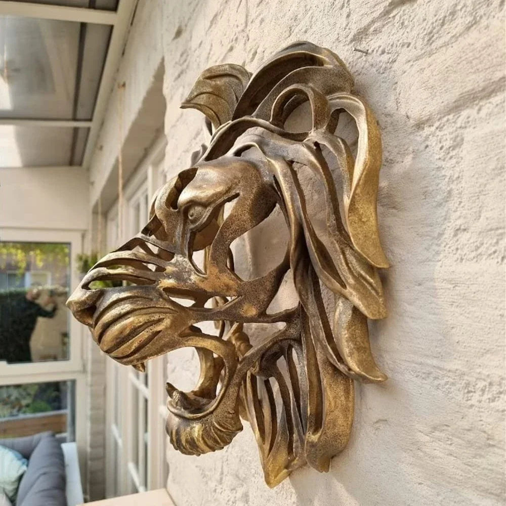 CrownForce Lion Head by PurelyhomeDeco