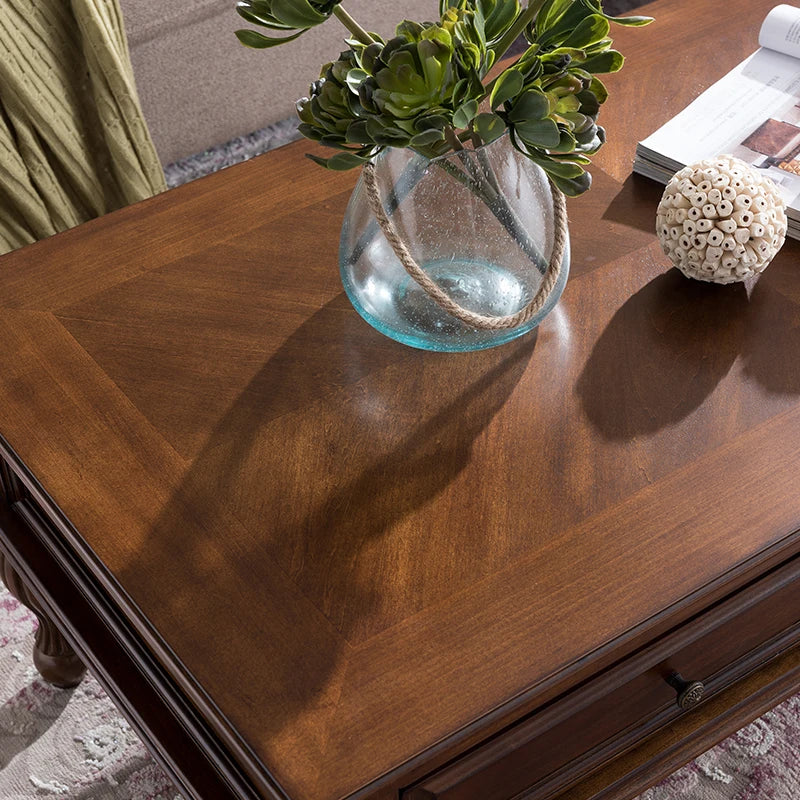 FIELDRA™ Solid Wood Storage Coffee Table by PurelyhomeDeco