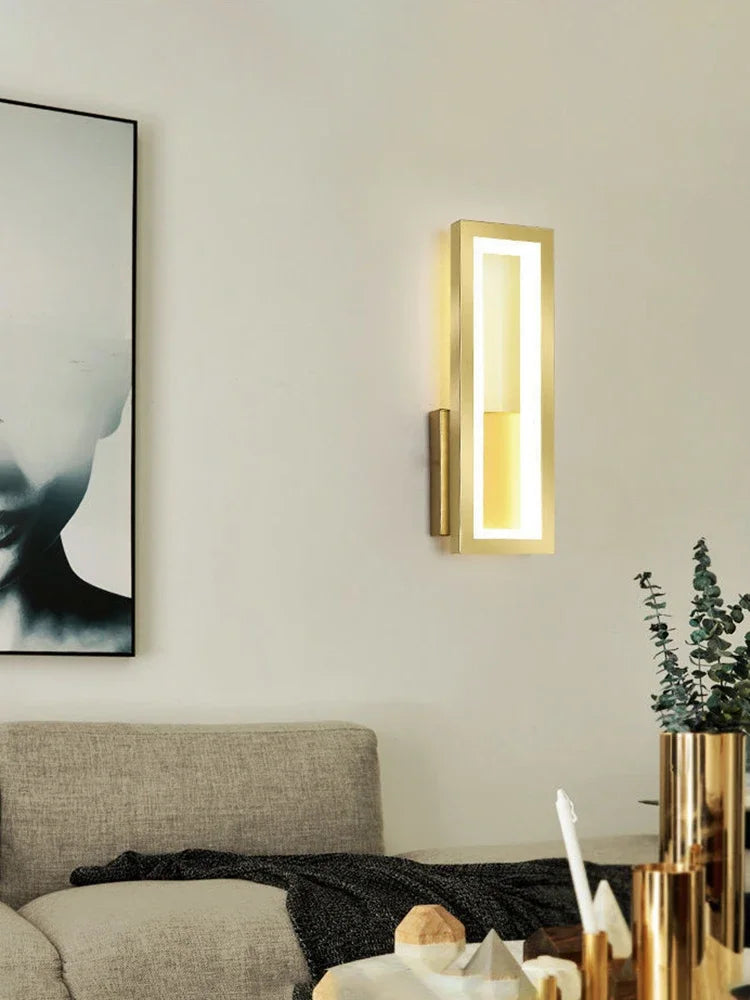 Linéa Duo – Modern Minimalist LED Wall Sconce | Black & White Bedside Light