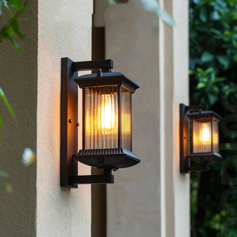Aegis Outdoor Wall Lamp by PurelyhomeDeco