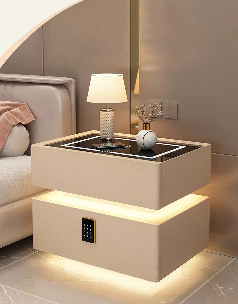 NEXO™ Intelligent Smart Nightstand with Storage by PurelyhomeDeco