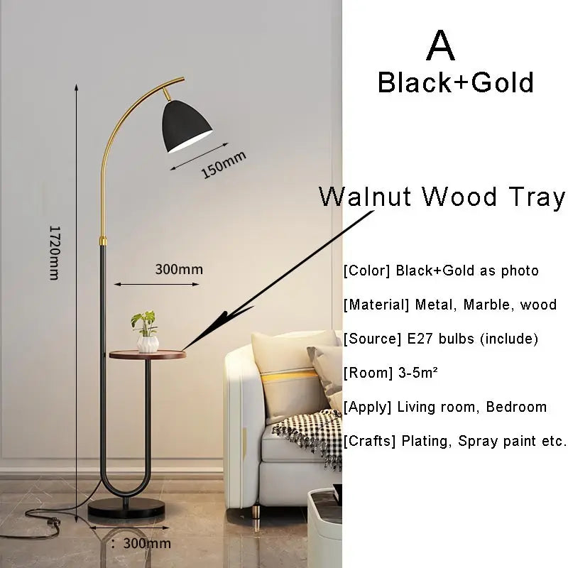 Noirvella™ Nordic Floor Lamp by PurelyhomeDeco