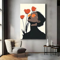 Tulip Muse Canvas by PurelyhomeDeco