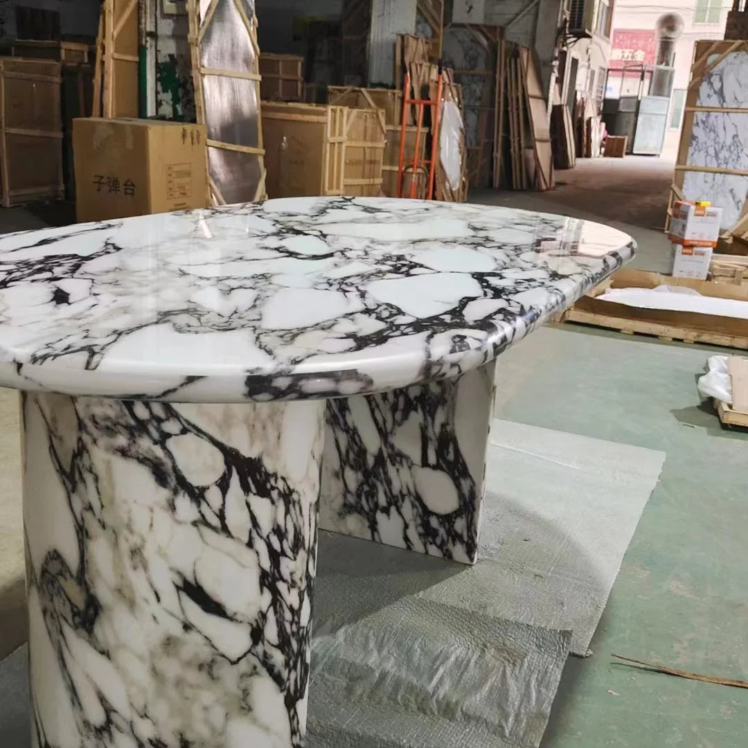 Monolith High-Hardness Stone Dining Table