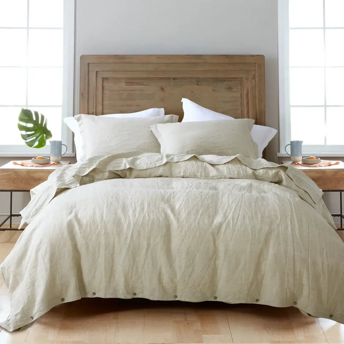 VELARÉ™ Natural French Linen Duvet Cover – Durable, Breathable, Luxury Home Textiles