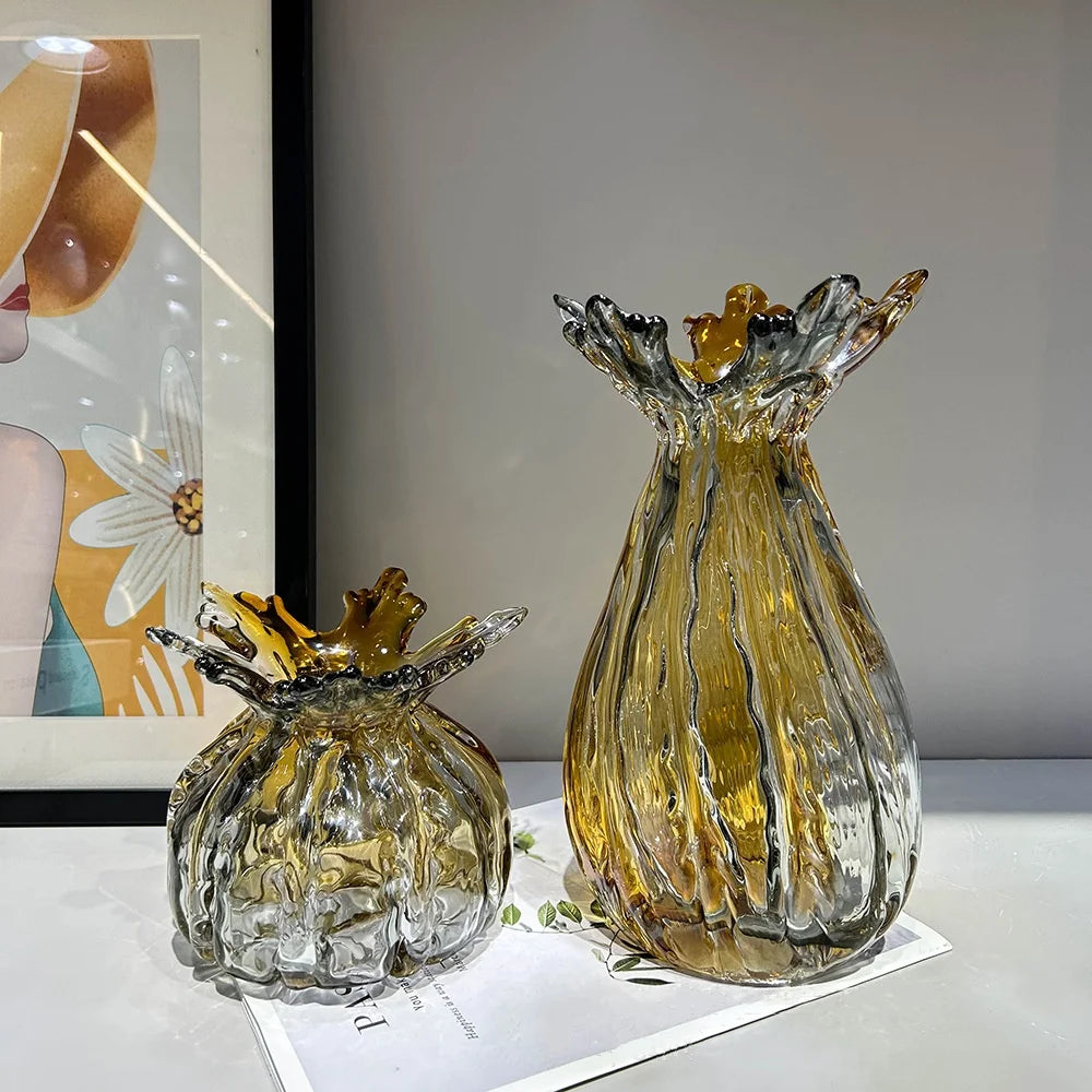Colorveil Glass Vase