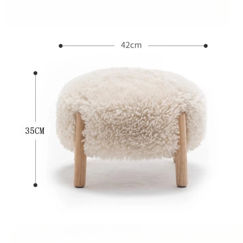 NEOFA™ Elegant Interior Stool | Soft Minimalist Repose-Pieds by PurelyhomeDeco
