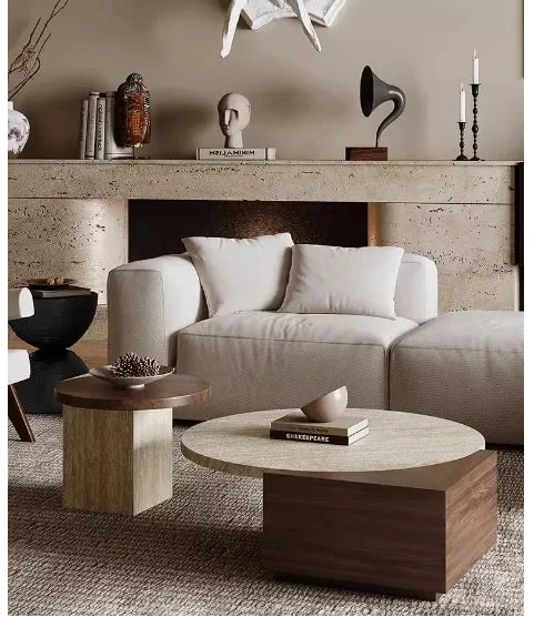 Luxury & Nordic Minimalist Marble Coffee Tables by PurelyhomeDeco