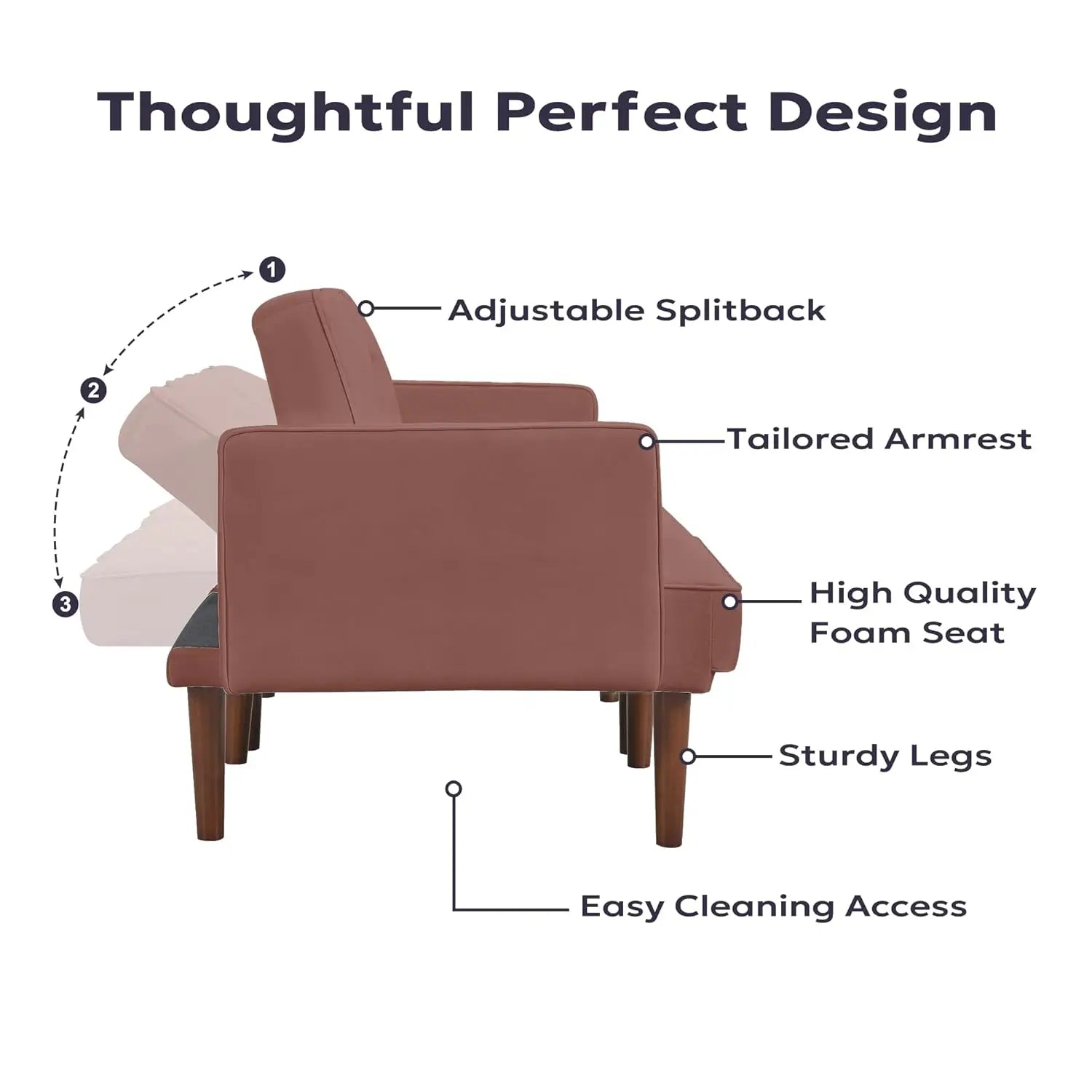 ARCOVA™ Futon Lounge