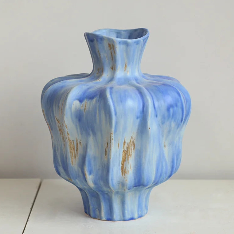 Luxe Blossom Curve Vase