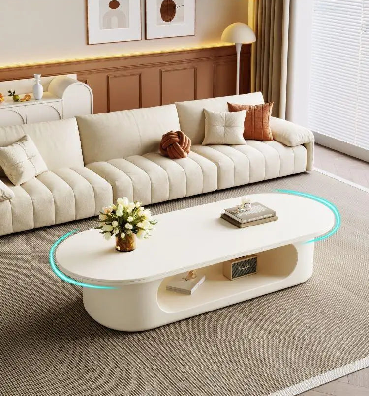 Nordica Nest™ Marble Coffee Table Set – Modern Nesting Living Room Tables by PurelyhomeDeco