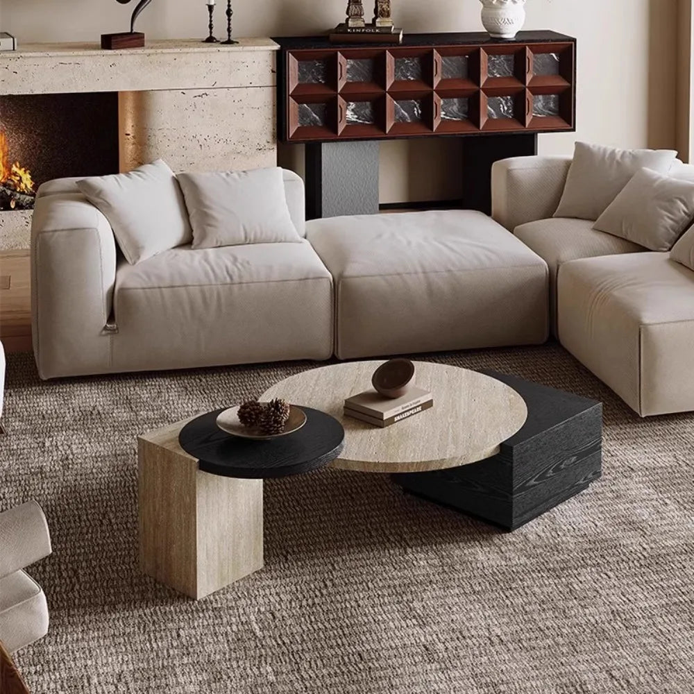 Luxury & Nordic Minimalist Marble Coffee Tables by PurelyhomeDeco