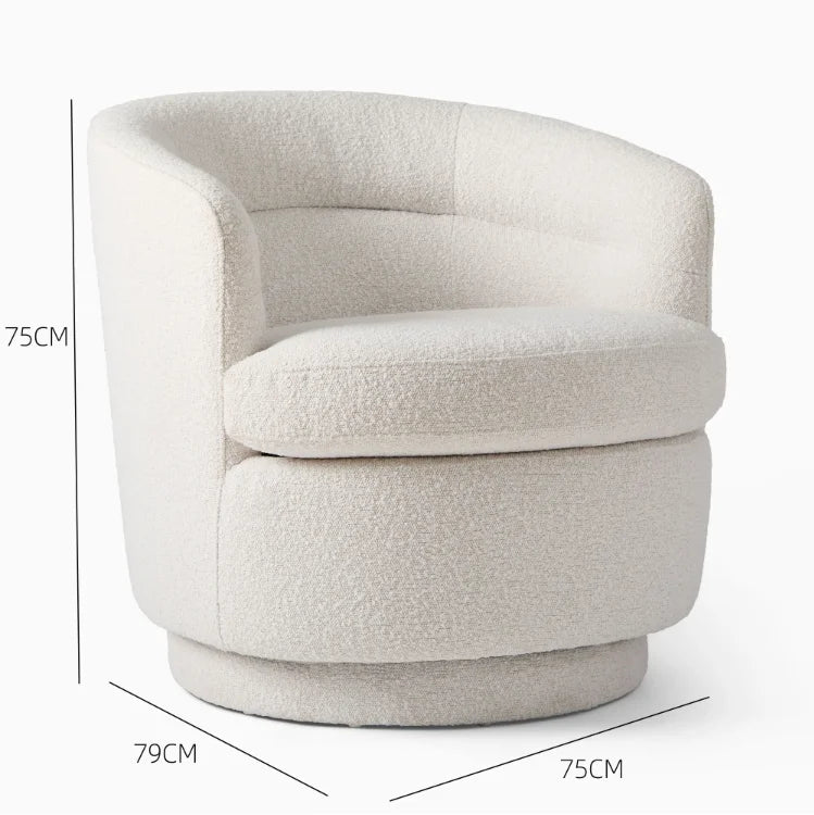 TEDDORA™ Swivel Chair by PurelyhomeDeco