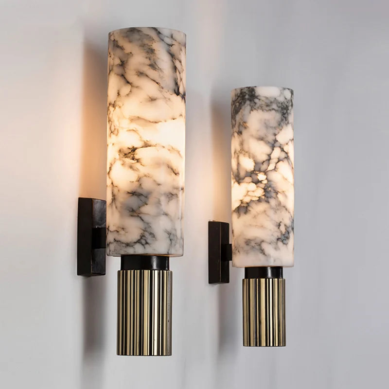 Alabaster Aura Lamp by PurelyhomeDeco
