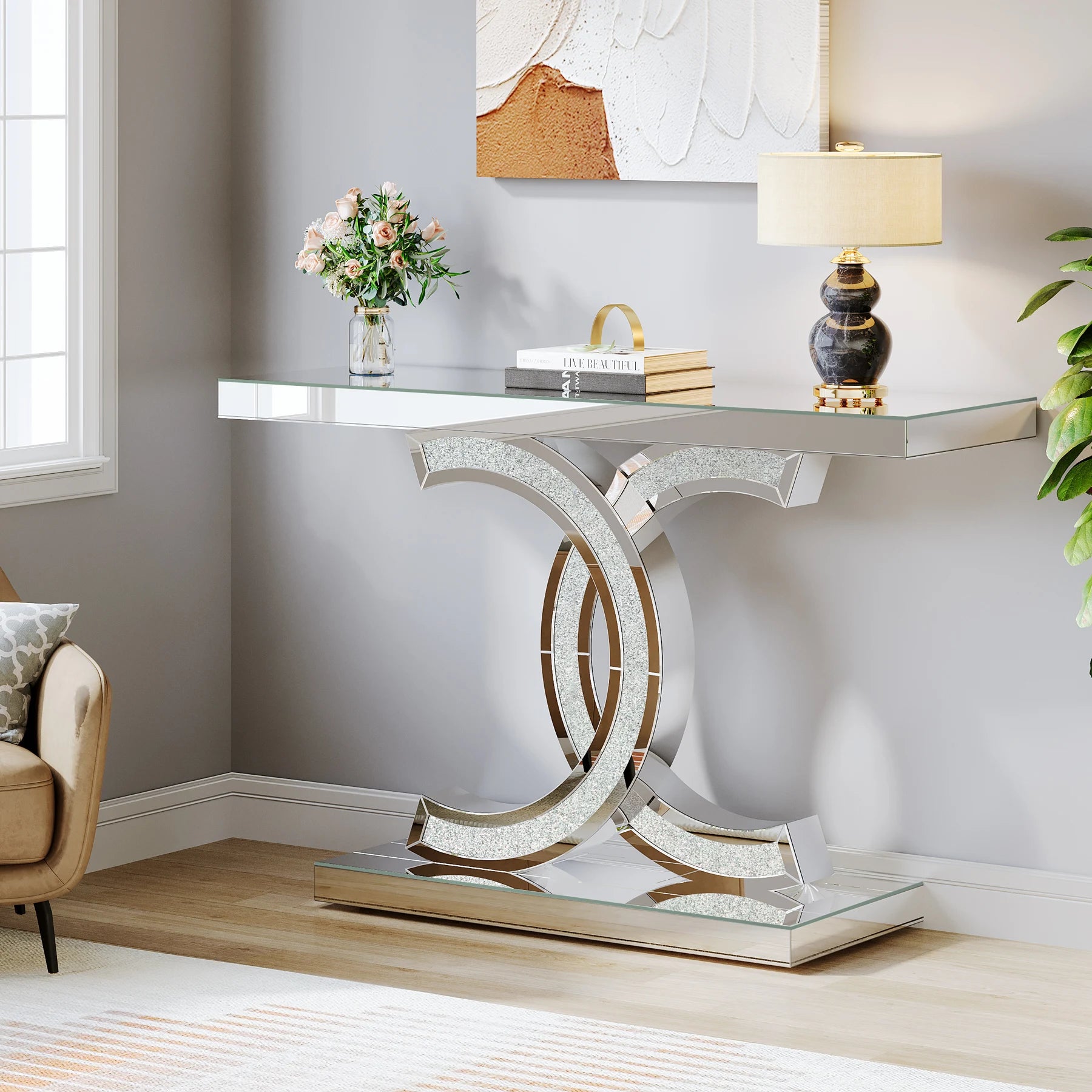 Aurea Axis Console by PurelyhomeDeco