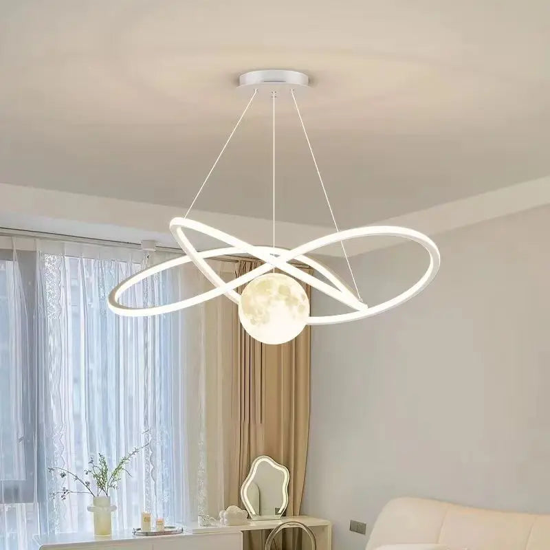 Luna Lux – Moon Shaped Designer Pendant Lamp