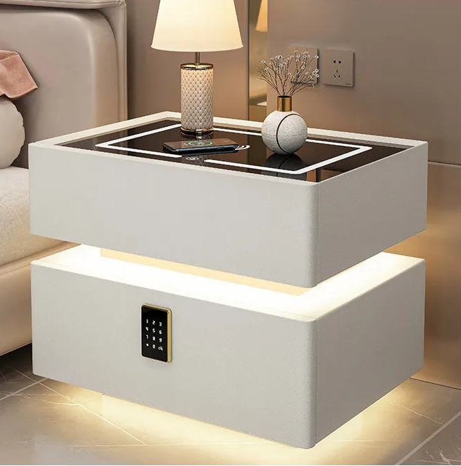 NEXO™ Intelligent Smart Nightstand with Storage by PurelyhomeDeco
