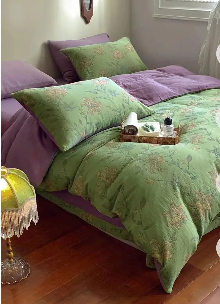 OliveField™ Yarn-Dyed Duvet Collection
