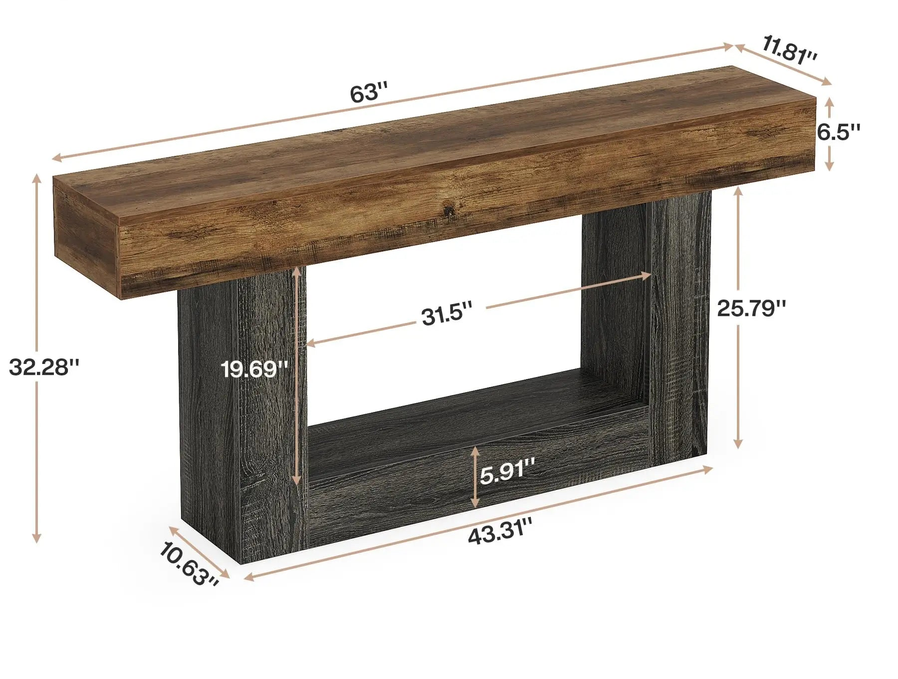 Rustica 63 by PurelyhomeDeco