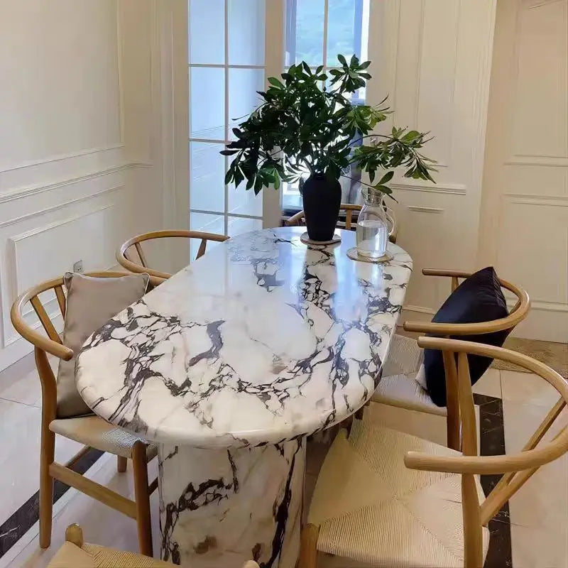 Monolith High-Hardness Stone Dining Table